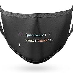 If Pandimic Wear Mask Programmer 2 ply Cloth Face Mask-82