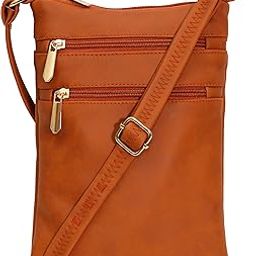 Sling Bags for Women | Mini Purse Sling Bag for Women | Multi Pocket Crossbody Bags for Women | Vegan Leather Ladies Sling Bag | Side Bag for Woman | Birthday Gift for Women-image-91