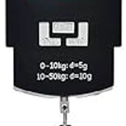 UNICRAFT Portable Digital Luggage Scale, 110lb/50kg, with Backlit LCD Display, Tare Function & Multi-Unit Conversion for Travel, Fishing, and Shopping-image-37