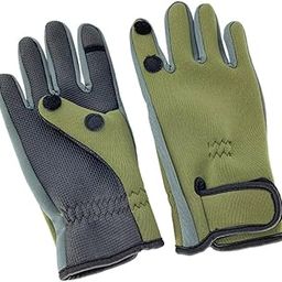 LICHTS Windproof Winter Gloves Touch Screen Lightweight for Hiking Winter Women M Size-image-42