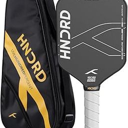 Hundred Phantom 20 USA Approved Pickleball Paddle | Japan Raw Carbon Fiber | Consistent Performance | Control Play | Free Bag Included-image-81