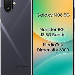 Samsung Galaxy M06 5G (Blazing Black, 4GB RAM, 64GB Storage) | MediaTek Dimensity 6300 | AnTuTu Score 422K+ | 12 5G Bands | 25W Fast Charging | 4 Gen. of OS Upgrades | Without Charger-17