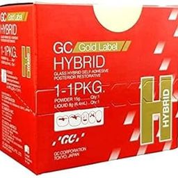 GC Gold Label Hybrid Glass Ionomer Restorative Cement, 1-PKG Powder, Dental Material-image-15