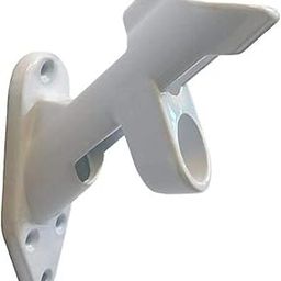 2-Position Aluminum Sleek (White) Bracket For Flag Pole-image-23