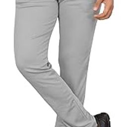 Men's Solid Lycra Slim Fit Stretchable Casual Wear Comfortable Formal Trousers Pants-image-59