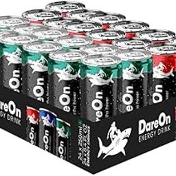 DareOn Energy Drink-Mix 2 Flavour 250 ml Pack of 24 (Assorted (Classic & Litchi-Lime)-image-48