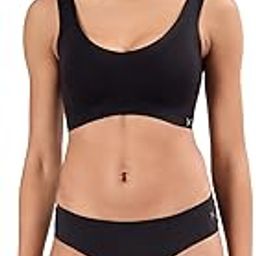 InvisiSoft Bikini Panty for Women | Seamless Low Waist Underwear | Ultra-Soft Fabric with No Visible Panty Lines | Everyday Comfort Fit | 5X | Charcoal-picture-46