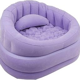 Lazy Sofa Balcony Portable Living Room Home PVC Indoor Inflatable Sofa Chair Purple-image-82