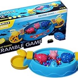 Scramble Ball Court Interactive Toy for Kids Mini Indoor Sramble Ball Hoop Playset with Balls & Scoreboard-image-41