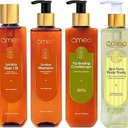 Omeo Gift Bag Hair Care Kit (Set of 4) for Women and Men | (Shampoo + Conditioner + Hair Oil + Body Wash) 4-in-1 | Corporate Gifting for Diwali, Anniversary, Best for Birthday Return Gift & All Special Occasions | Premium Gift Packaging-23