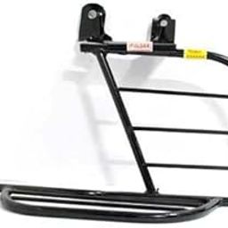 Yash Enterprises Heavy Pulsar Bike Side Guard & Saree Guard with Ladies Foot Black for - Pulsar 150-image-55