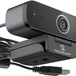TECHCART Full HD 30fps Webcam with Full Stereo Dual Built-in mics | FHD 1080P 2 Megapixel CMOS Sensor Camera-picture-20