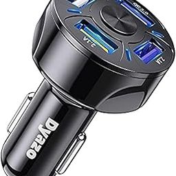 Dyazo Multi 4 USB Ports Fast Car Charger (2.1 Amp | QC 3.0) Compatible for Qualcomm 3.0, iPhone Xr,Xs,6,8,7 Plus Max, Samsung Galaxy S10 S21, Note 9,Oppo, Mi,Vivo & All Mobile Phones-image-16