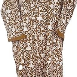 Kashmiri aari Embroidery cashmelon pheran || Mustard Color || L: 43" B: 23" Sleeves: 20.5"-picture-30