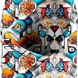 Vibrant Vision Printed Pocket Square for Men-picture-19