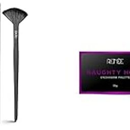RENEE Professional Makeup Brush with Easy-to-HoldFan Brush R6, 1PcEyeshadow Palette, Long Lasting, High Pigmented Multicolor Eye Makeup with Mattes & Shimmers, Naughty Hour 15gm-image-16