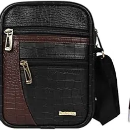 pramadda pure luxury Stylish Leather Sling Bag For Men Travel | Birthday Diwali festival Gift Item For Men | Corporate Bulk Staff Employee Gifts Men Women | Diwali Luxury Hamper-picture-32