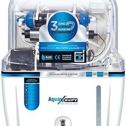 Aquax Swift Ro Water Purifier, latest Smart Filtration Technology (RO+UV+UF+TDS Adjuster) for Home and Office, 3500 TDS Membrane, Heavy Pump, 16 Ltr Tank Capacity (WHITE)-picture-24