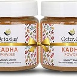 Octavius Turmeric Ayurvedic Kadha Powder - 75 gms | Ayush Kwath Kadha Powder helps relieve Cough and Cold | Immunity Booster Drink with Ayurvedic Herbs | Also Ideal to Make Ayurvedic Spiced Turmeric Latte Mix (Haldi Doodh) and Turmeric Tea (Pack of 2)-16