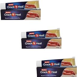 Crack Heal Foot Cream For Dry Skin & Cracked Heels - 25 g Each (Pack of 3)-image-56