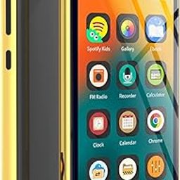 80GB MP3 Player with Bluetooth and WiFi, MP4 MP3 Player with Spotify 4" Full Touch Screen, Android Music Player with Pandora, HiFi Sound Walkman Digital Audio Player with Speaker (Gold-Black)-5