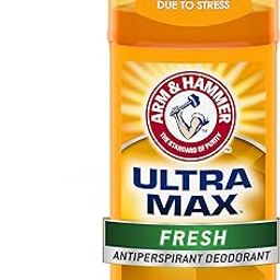 Arm & Hammer Anitperspirant Deodorant, Ultra Max Invisible Solid, Fresh Scent, 2.6 oz-9