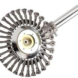 DGK® Steel Wired Grass Trimmer Head – 8 Inch Twisted Wire Brush Cutter Head | Weed Cutting Tool for Lawn Mowers & Brush Cutters | Heavy-Duty Lawn Maintenance Accessory-picture-17