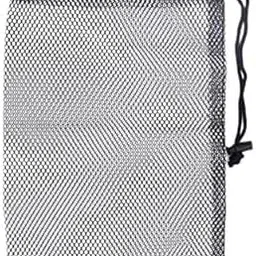 enakshi (label) Creations 2pcs Durable Nylon Mesh Bag with Sliding Drawstring Cord Lock Closure-picture-20