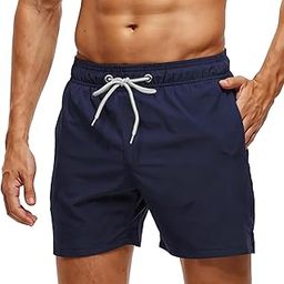 Men's Swim Trunks Quick Dry Swim Shorts,Mesh Layer Beach Swimming Board Shorts Casual Sports Lightweight Swimsuit with Mesh Pockets 5inch-image-16