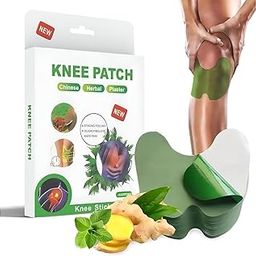 Knee Pain Relief Patches – Herbal Wormwood & Ginger Stickers with Camphor & Borneol – Natural Joint & Muscle Pain Relief for Knee | Back | Neck & Shoulder (10)-image-71