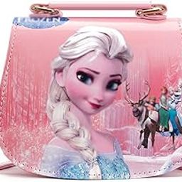 Frozen Children's Shoulder Bag, Bags for Girls Shoulder Bag for Children Handbag, Frozen Children's Shoulder Bag Toddler Children's Handbag 3 4 5 6 Years - Children's Handbag (A), pink-image-59