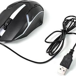 Zentrya USB Wired Mouse, Ergonomic Design Gaming Mouse (1 Pc)-28