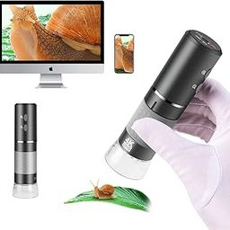 Cainda 4K 3840x2160P WiFi Digital Microscope for iPhone/Android Cellphones and Windows Mac PC, Wireless Handheld Microscope for Adults and Kids-29