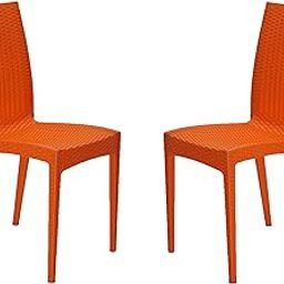 Varmora Designer Club Heavy Plastic Chair (Model 131) (Orange)(2)-image-55