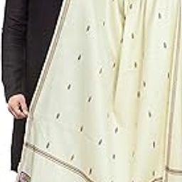 Men Kashmiri Lightweight Woolen Buti Shawl for Winter-picture-11