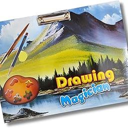 Hi Tech Sales,Excellent Quality Examination Pad || Wooden Drawing Board for Kids/Students, Girls & Boys || Stainless Steel Clip, Plain MDF Hard Board Writing Pad(A3 Size) (Green)-picture-16