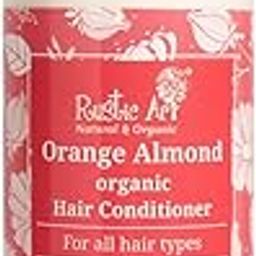 Rustic Art Organic Orange Almond Hair Conditioner With Coconut Milk & Jojoba Oil | For Women & Men | For Manageable & Soft Hair | 200 Ml,1 Count-33