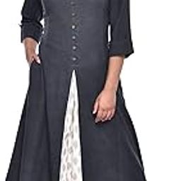 women's Cotton Flex Printed Cut A-Line Salwar Suit Set-image-22