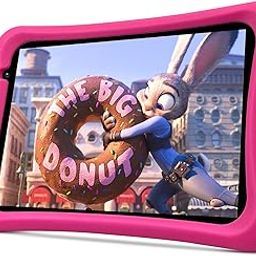 PRITOM Android 10 Go, 8 inch Kids Tablet, Parental Control, Wi-Fi, Quad Core Processor, 2GB RAM, 32GB ROM, HD IPS Screen, 2.0 Front + 8.0 MP Rear Camera, with Kids-Tablet Case(Pink)-image-39