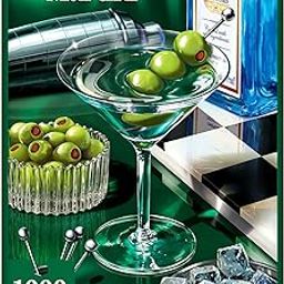 Jigsaw Puzzle 1000 Pieces - The Classic Martini, Cocktail Puzzle for Adults with Full-Size Poster, Brain-Boosting Fun, Includes Sorting Trays, Gifts for Cocktail Lovers, Finished Size 27.5" x 19.5"-image-44
