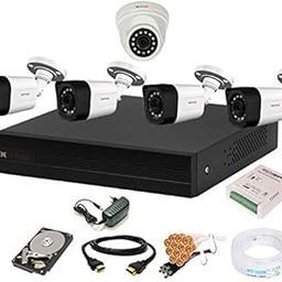 Cp Plus 8 Channal HD DVR 1080p 1Pcs,Outdoor Camera 2.4 MP 4Pcs,Indoor Camera 2.4 MP 1Pcs,Hard Disk,Full combo set-6