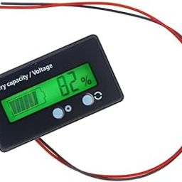 SP Electron Battery Powered Power Meter LCD Digital Lithium Battery Capacity Indicator Voltage Tester Voltmeter-image-30