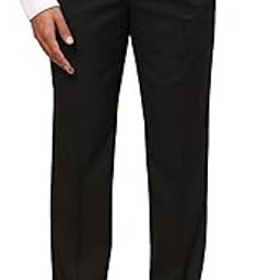 Men's Polyester Blend Structure Pattern Smart Fit Flat Front Formal Trouser-picture-5