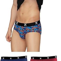 Men's Ace & Shuffle Micromodal Regular Fit Solid Antimicrobial Briefs with No Marks Waist (Pack of 3)-picture-50