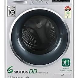 LG 7 kg Inverter Fully-Automatic Front Loading Washing Machine (FHT1207SWL.ALSPEIL, Silver, Inbuilt Heater)-image-36
