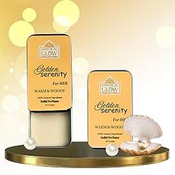 Golden Serenity for HER – Luxurious Solid Perfume | Long-Lasting, Alcohol-Free Fragrance | Saffron, Rose & Oud Balm | Skin-Friendly & Travel-Friendly-image-38