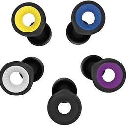 CAVERNSHOP Ear Plugs for Noise Reduction, Soft Silicone Reusable Earplugs for Concerts, Festivals, Sleeping, Travel, Musicians, Sports, DJs, Studying, 17dB Hearing Protection with Multiple Ear Tips (1 Pair)-44