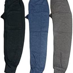 Mens Thermal Pajami Pajama Pants, Soft Lounge Payjami Pants Elastic Sleep Bottoms Combo (Pack of 3)-picture-7