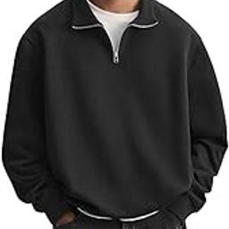 Men's Solid Quick Dry Rumba Black Stylish Sweatshirt-image-44
