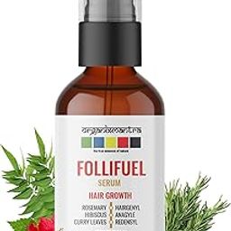 Organix Mantra FolliFuel Hair Growth Serum with Anageline, Hairgenyl, Redensyl, Rosemary, Hibiscus & Curry Leaves | Promotes Hair Growth, Strengthens Roots, Nourishes Scalp - 30ML-image-41